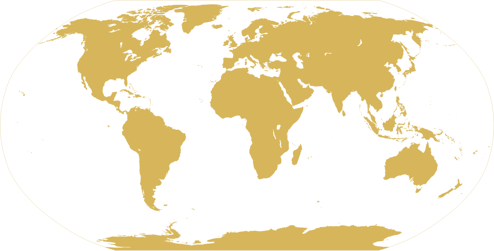 World map highlighting Merchantise operating regions